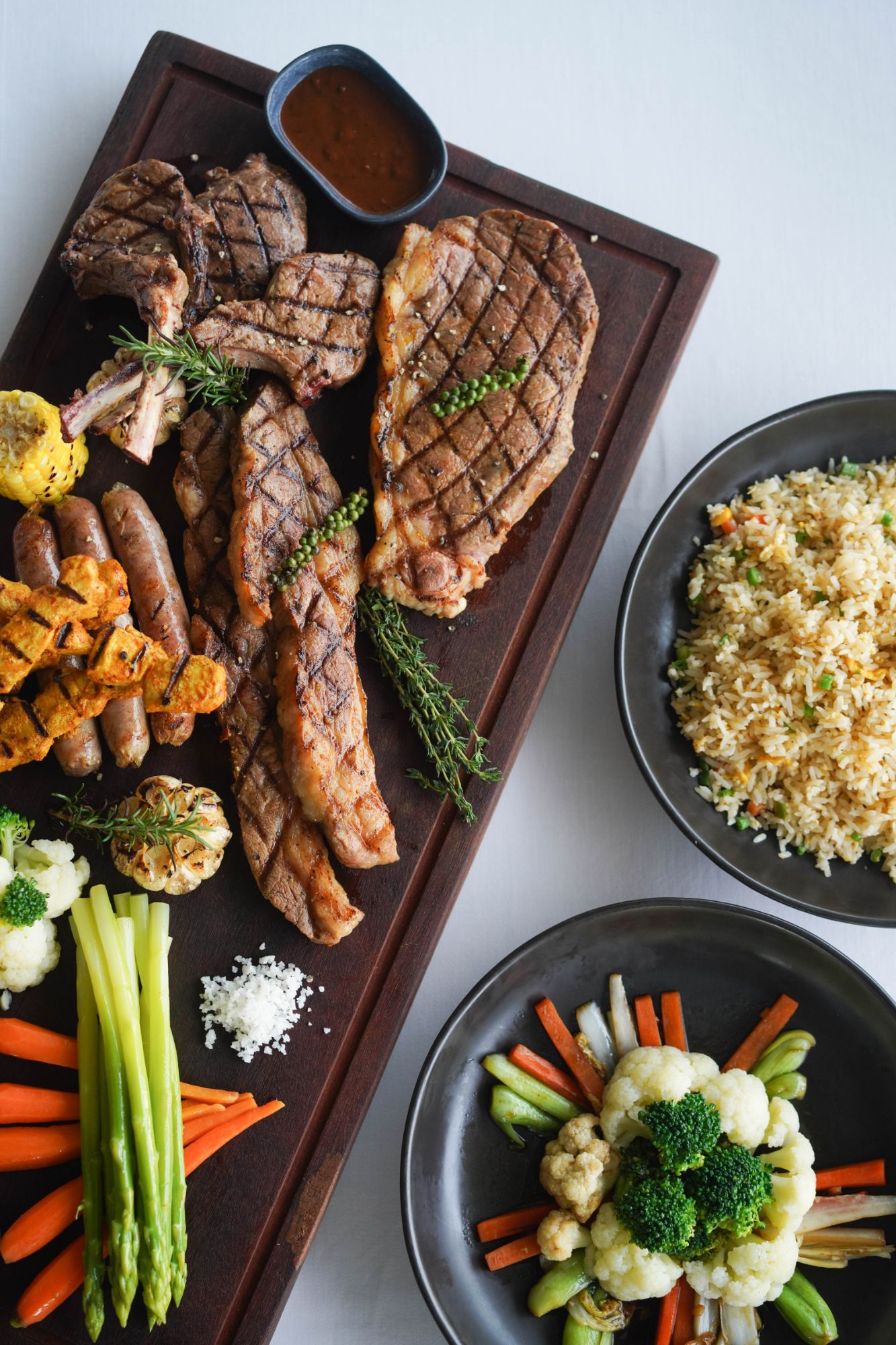 Steak Tuesdays — grilled steak platter at Knai Bang Chatt