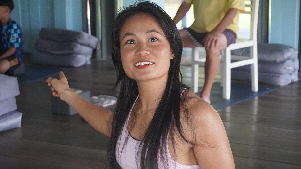 "I feel like home": Sam Tharoth on her room at Knai Bang Chatt